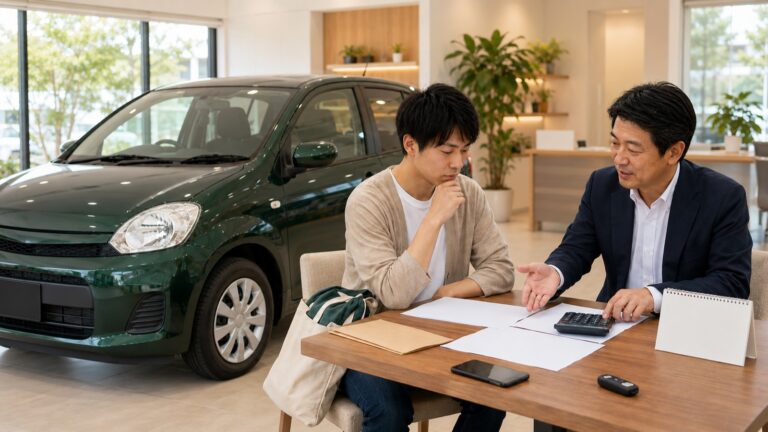 自社ローンの店選びで失敗しないを確認する車選びのイメージ