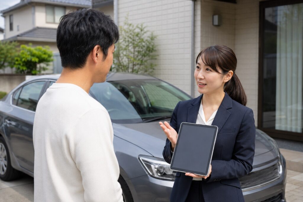 自社ローンの相談先はどう選ぶを確認する車選びのイメージ