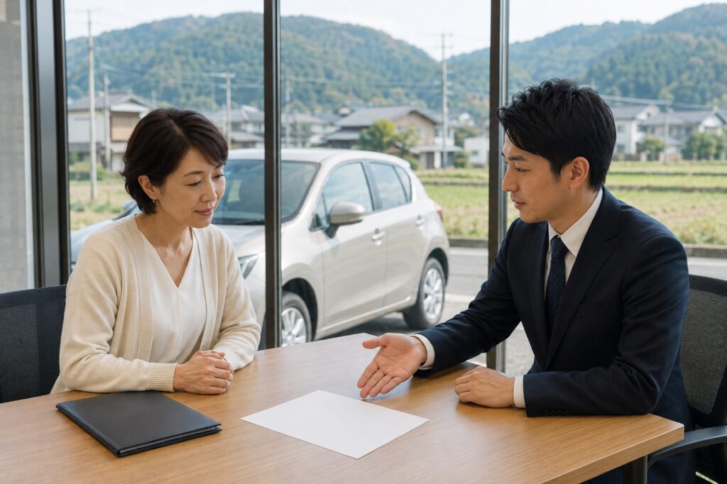 自社ローンの審査は何日かかるを確認する車選びのイメージ