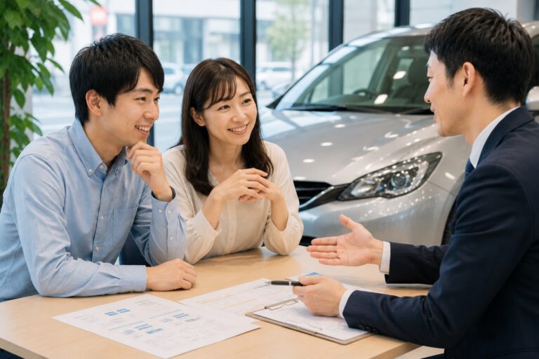 カードの滞納で車購入が不安を確認する車選びのイメージ