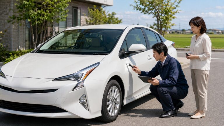 プリウス中古車は燃費だけで選ぶを確認する車選びのイメージ