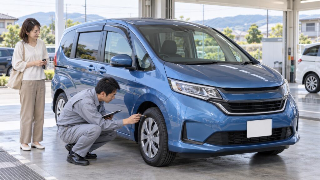 フリードの中古車選びで困らないを確認する車選びのイメージ
