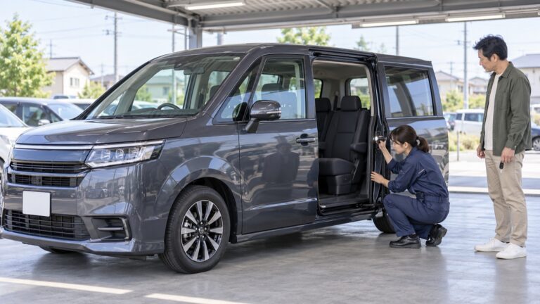 ステップワゴンは家族に合うを確認する車選びのイメージ