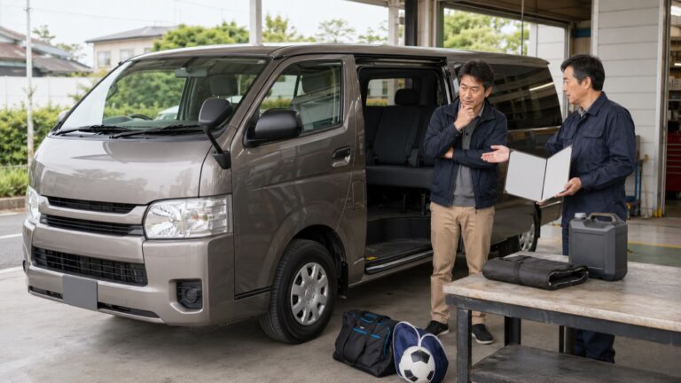 自営業で車のローンが通らず不安を確認する車選びのイメージ