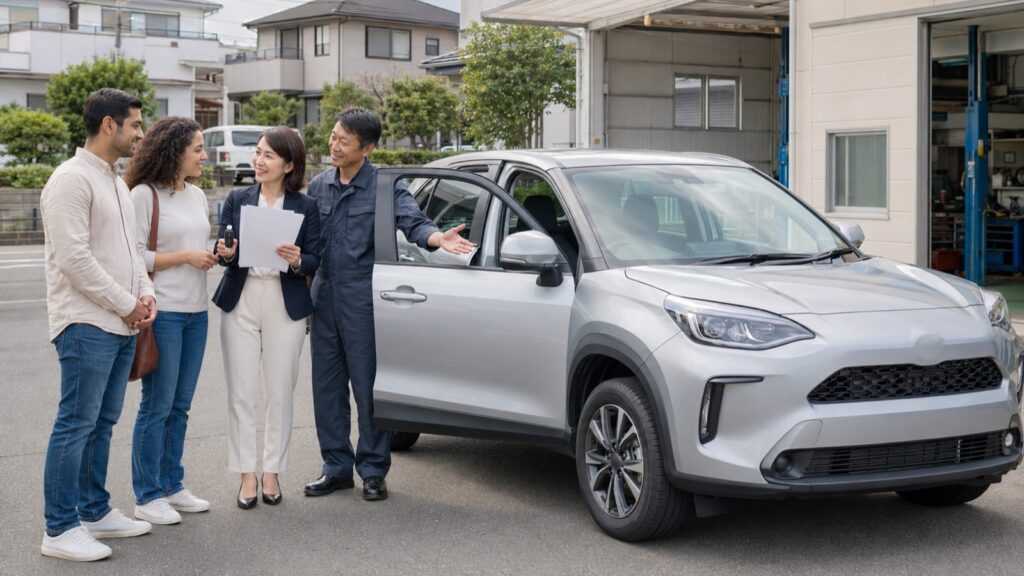 中古車の在庫はどう比べるを確認する車選びのイメージ